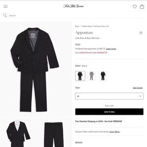 Little Boy Tuxedo/ suit
